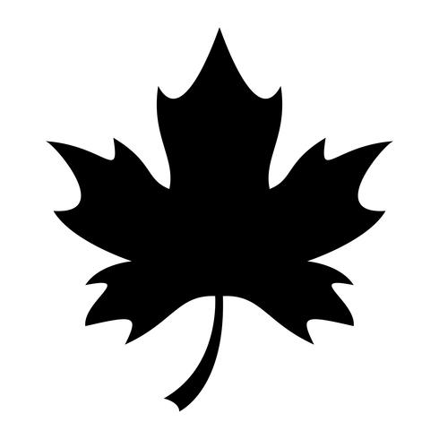 Autumn Maple Leaf-Vektor-Logo vektor