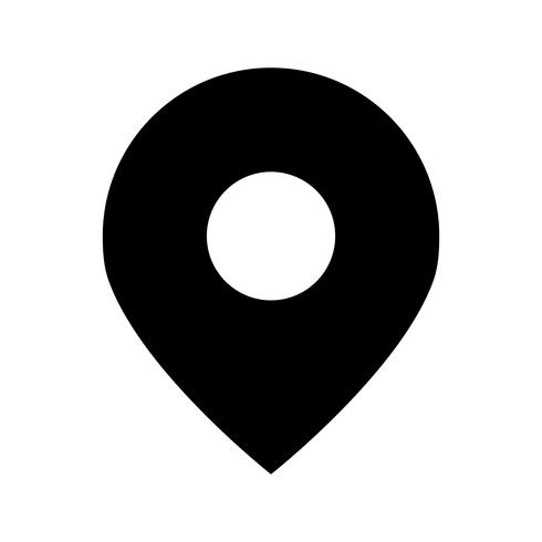 Geo Location Pin-Vektor-Symbol vektor