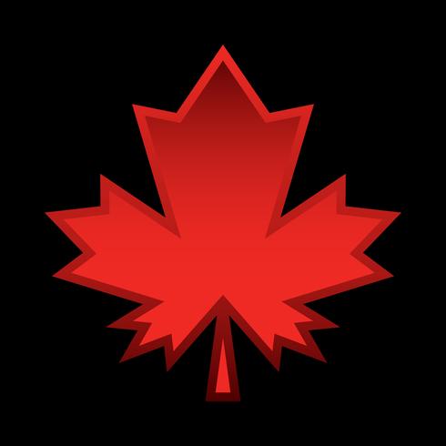 Autumn Maple Leaf-Vektor-Logo vektor