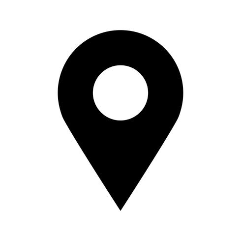 Geo Location Pin-Vektor-Symbol vektor