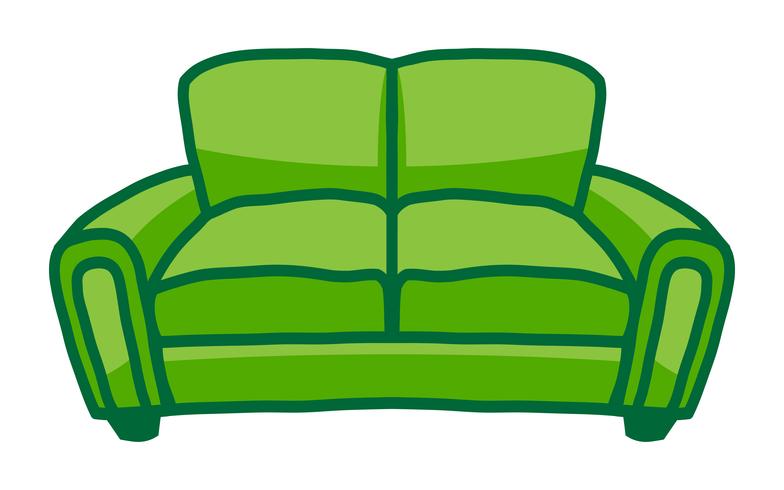 Couch-Vektor-Symbol vektor