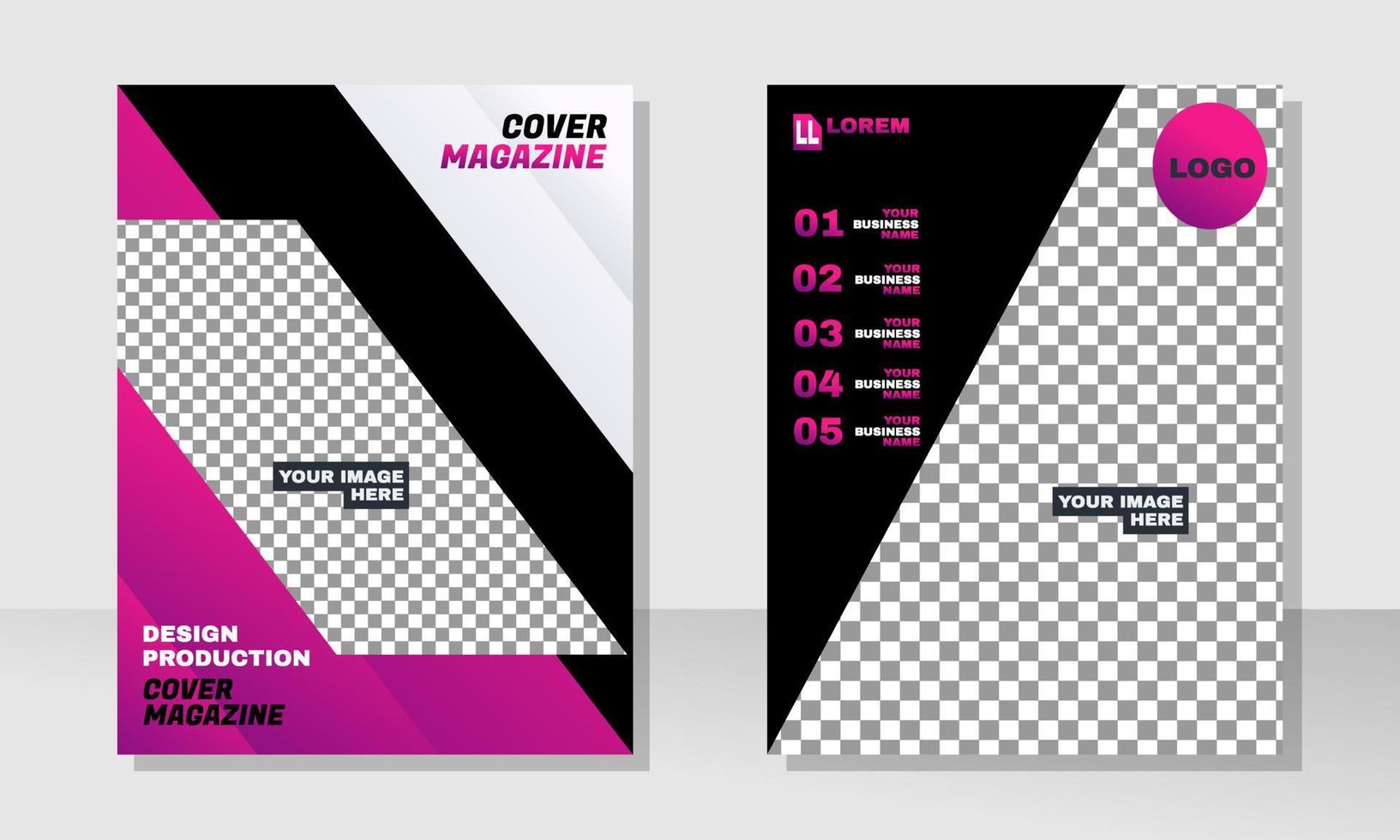 abstrakt Illustration Design Jahresbericht Cover Vektor Vorlage Broschüren Flyer Präsentationen Design Cover Magazin Teil 3