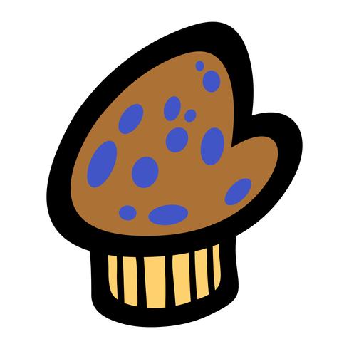 Muffin vektor