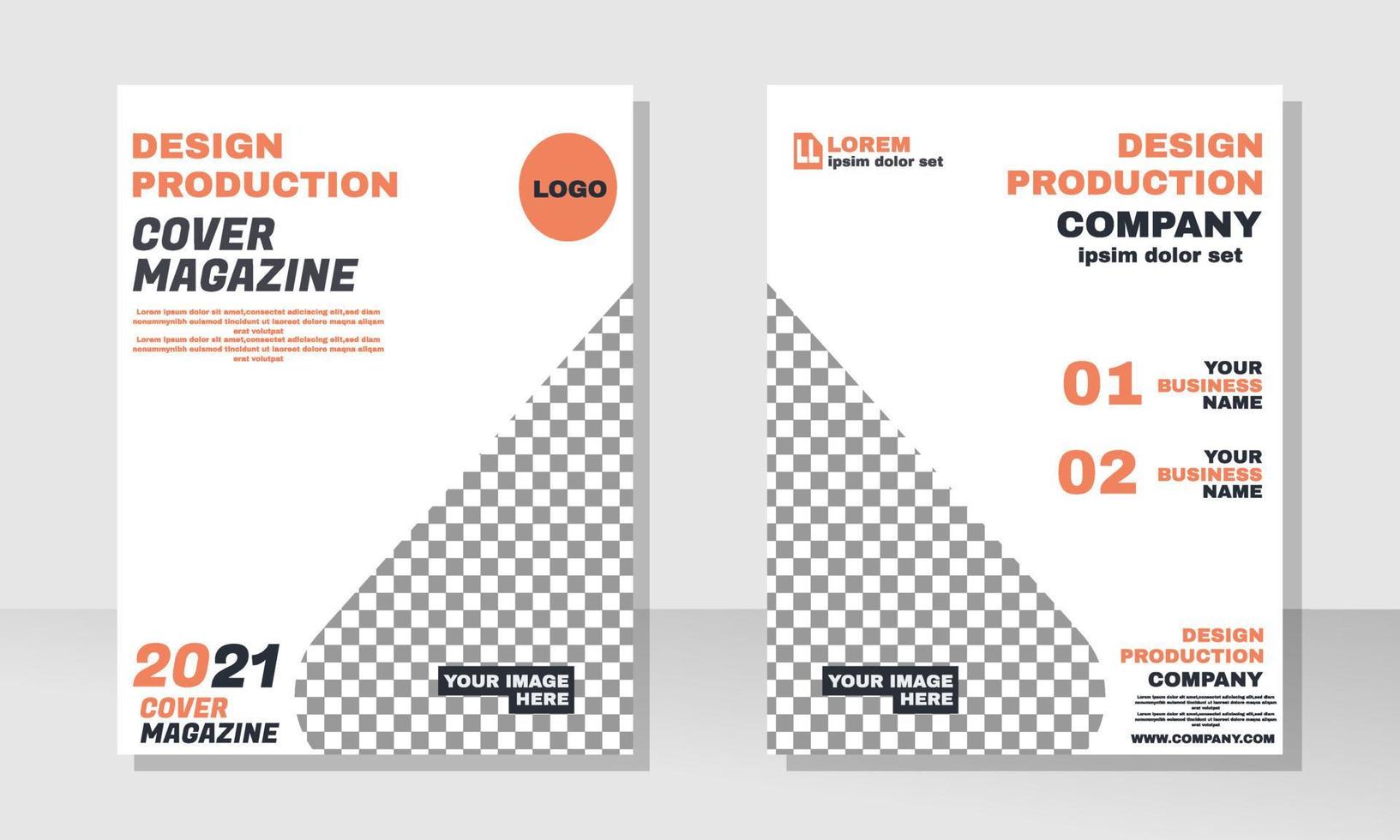 Lager Vektor abstrakte Cover Buch Präsentation Broschüre Design bunter Vektor Business Template Teil 5