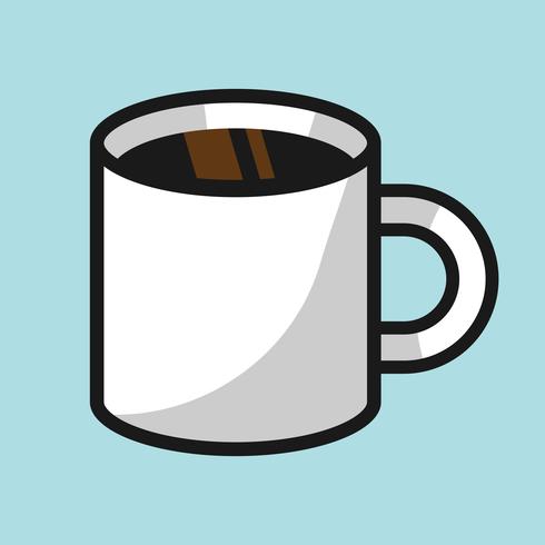 Kaffee trinken Vektor Icon