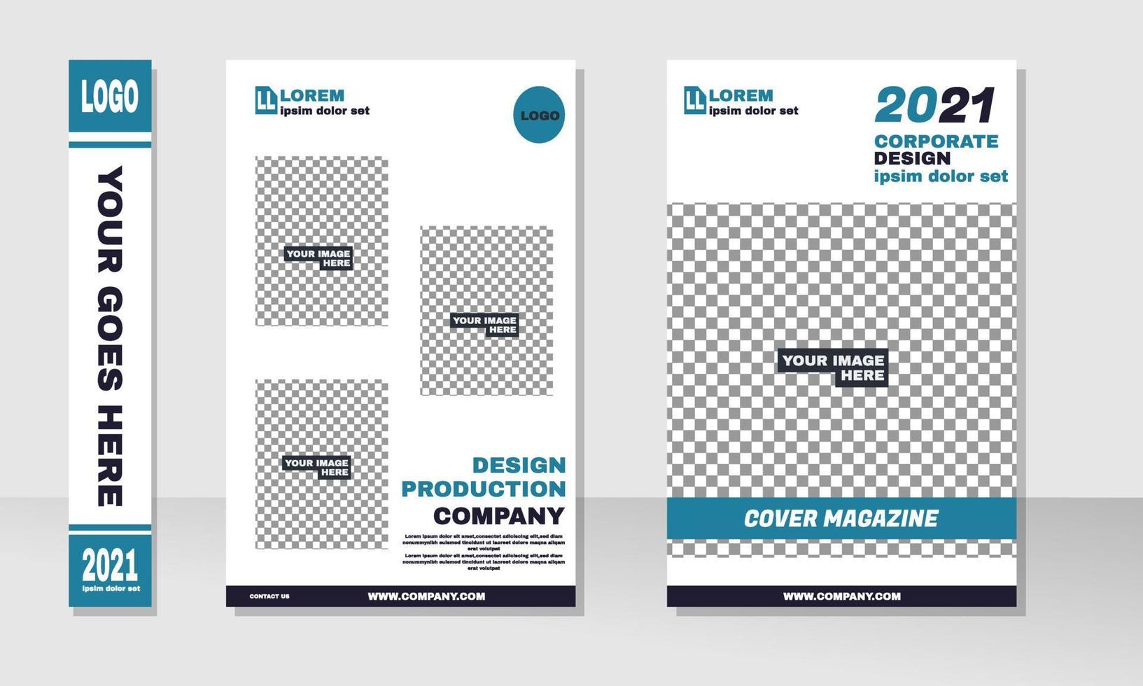 stock abstract portfolio design template vector minimal broschüre bericht business flyer magazin poster teil 3