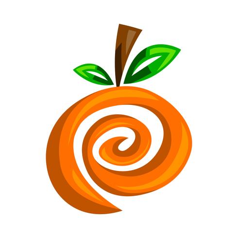 Orange frukt illustration vektor