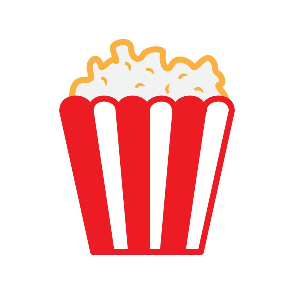 modern pop corn med paketet logotyp symbol vektor ikon grafisk design illustration