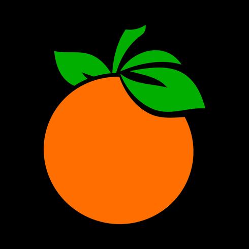 Orange frukt illustration vektor