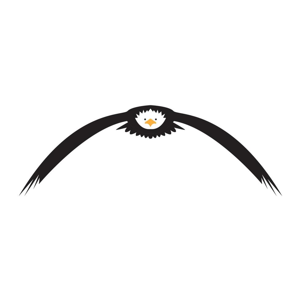 modern form abstrakt fly eagle logotyp vektor ikon illustration design