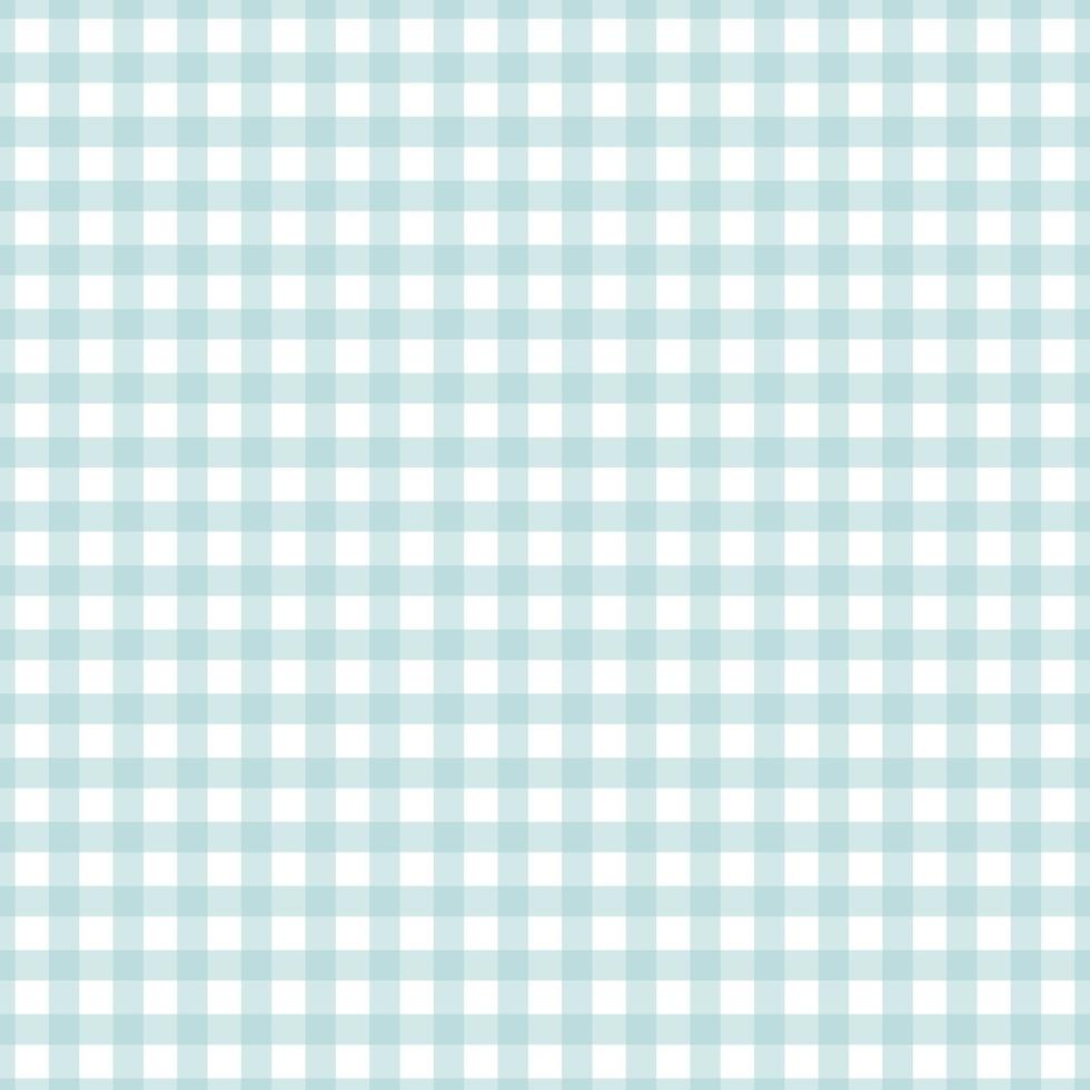Gingham-Muster Nahtloser karierter Wiederholungsvektor in Blau und Weiß. design für druck, tartan, geschenkpapier, textilien, karierter hintergrund für tischdecke vektor