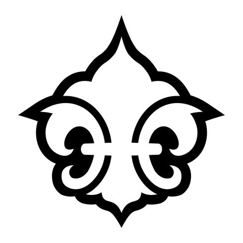 Fleur de Lis-Symbol vektor