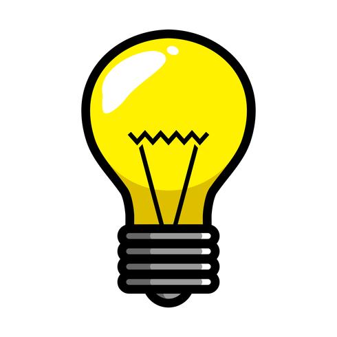 Glühbirne Vektor Icon