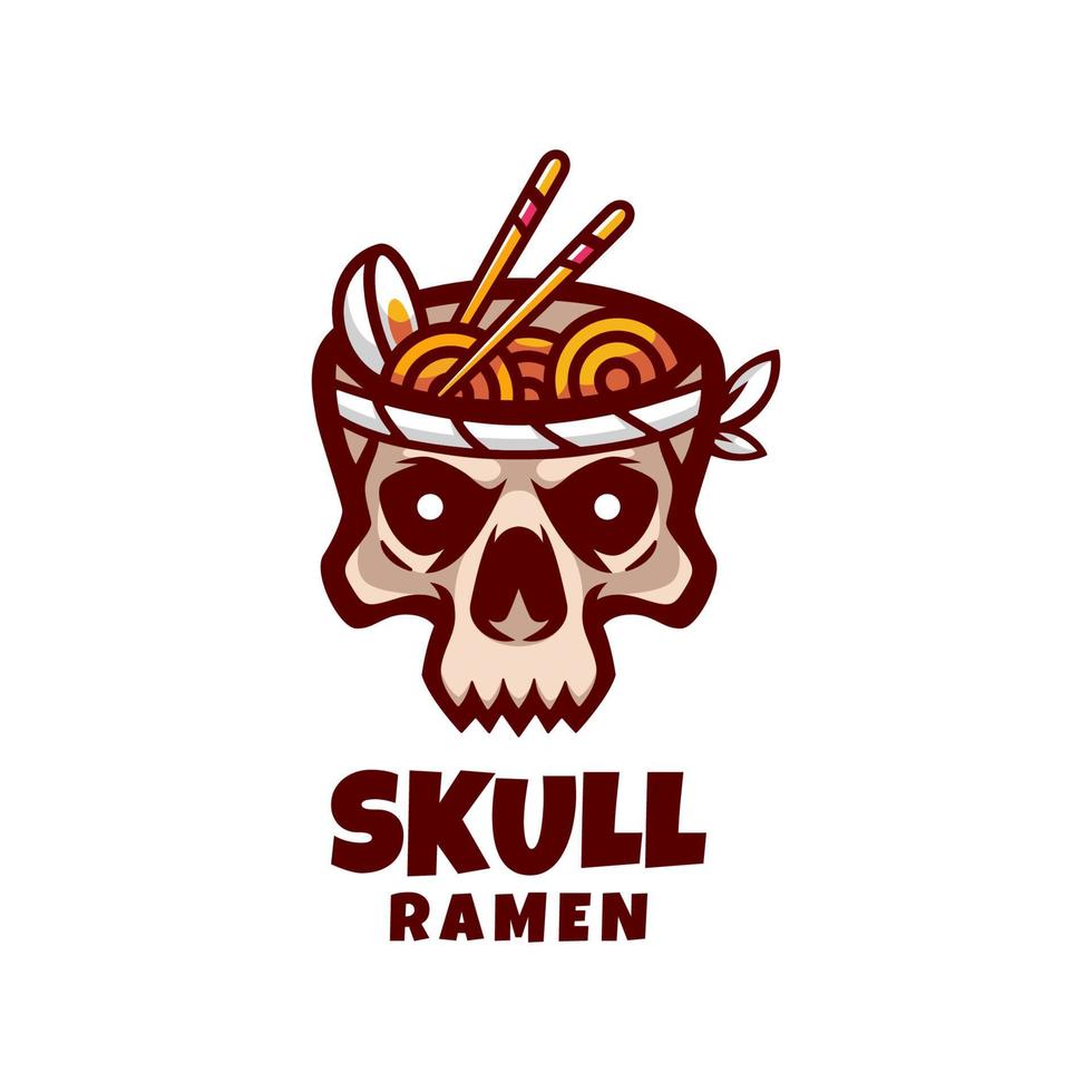 illustration vektorgrafik av skallen ramen, bra för logotypdesign vektor