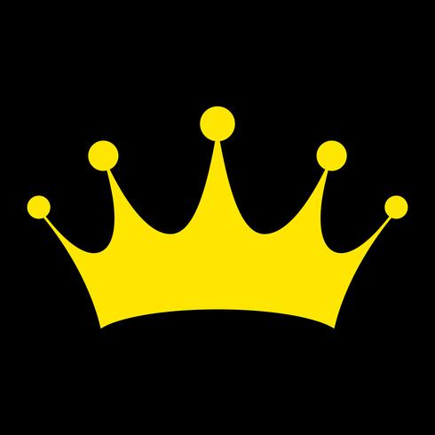 Königliche Krone-Vektor-Symbol vektor
