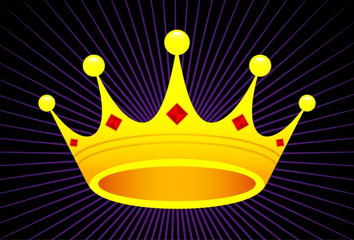 Königliche Krone-Vektor-Symbol vektor