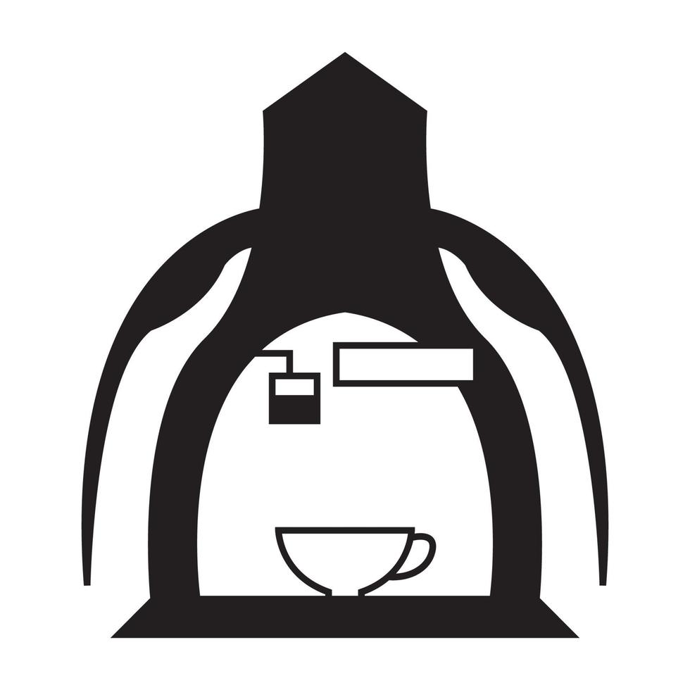 barista kaffee werkzeuge logo symbol vektor icon illustration grafik design