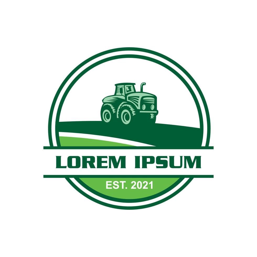jordbruk logotyp, gård logotyp vektor