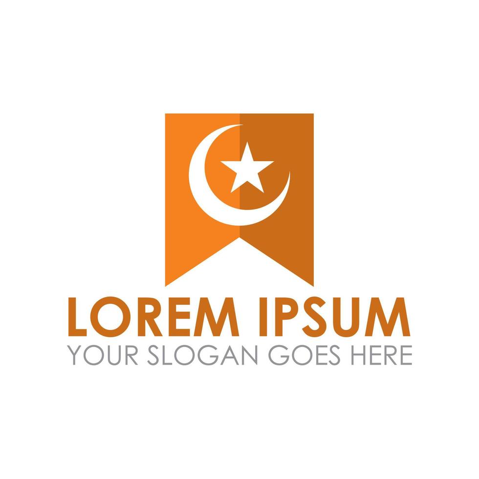 moské vektor, islam logotyp vektor