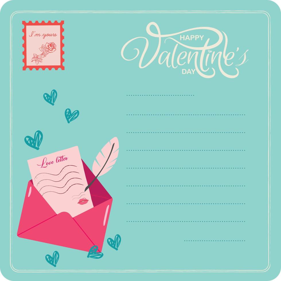 Valentinskarten-Vorlagen-Sammlung bunter dynamischer Herzdekor vektor