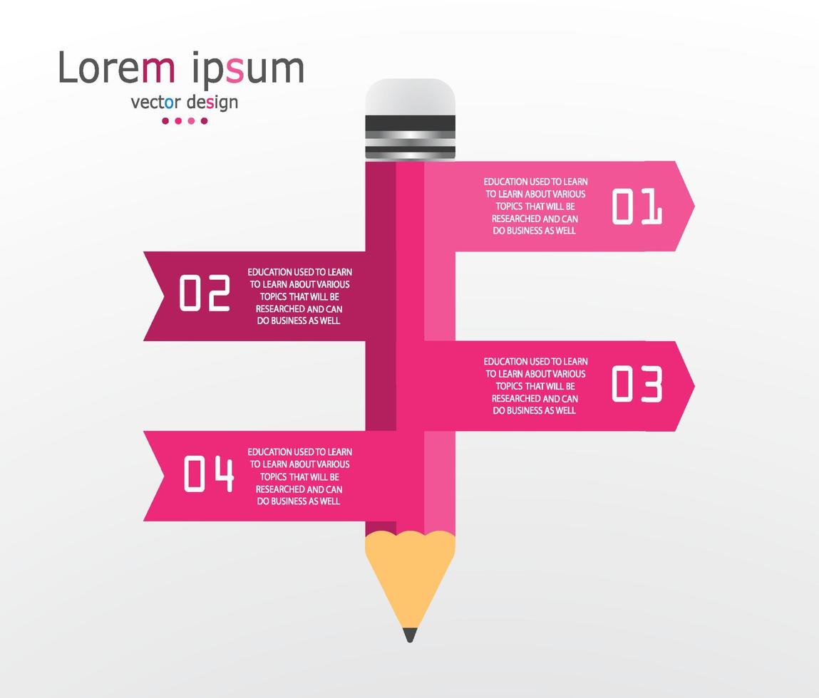 zeitachse infografik vorlage präsentation geschäftsidee mit symbolen, optionen oder schritten. Infografiken für Geschäftsideen können für Datengrafiken, Flussdiagramme, Websites, Banner verwendet werden. vektor