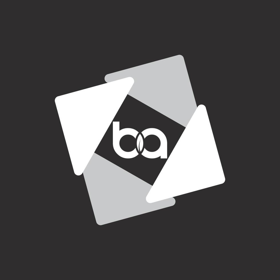 fd initialer brev kreativ logotyp ikon vektor svart färg gratis nedladdning