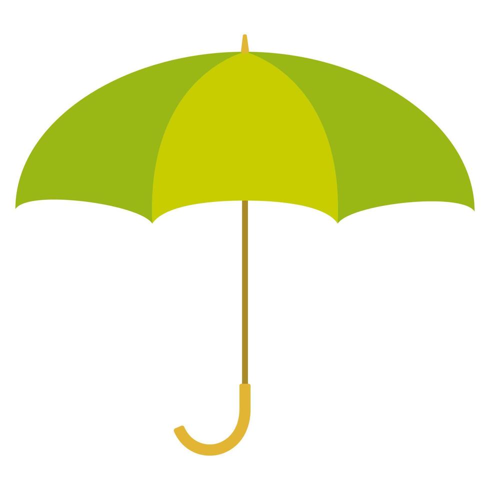 Regenschirm-Symbol. Regenschirm im Cartoon-Stil. Vektor