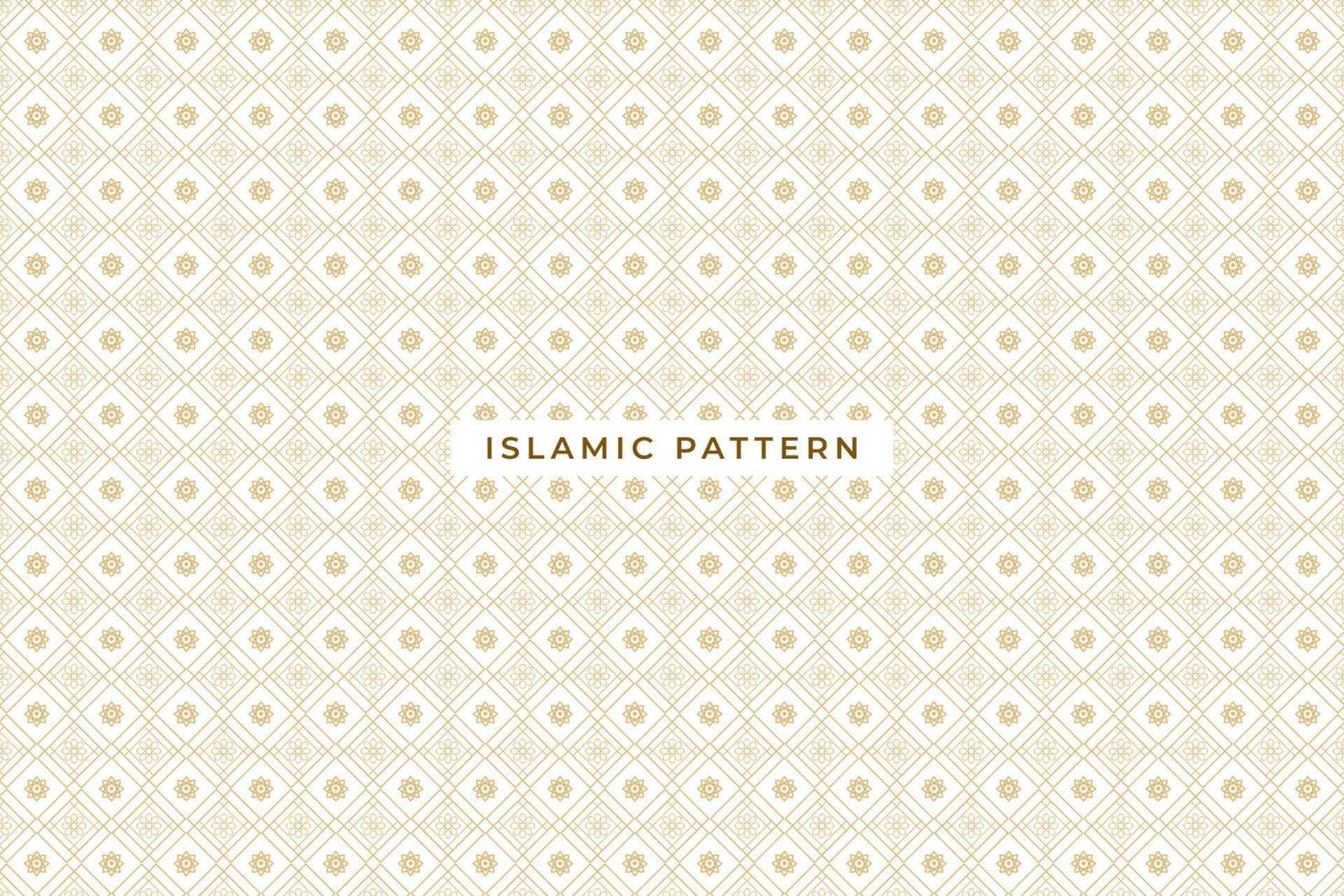 islamiskt mönster, geometriska konturmönster, vektor islamisk prydnad, bakgrund.