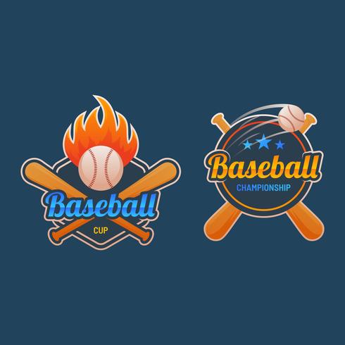 Premium Quality Baseball Badge vektor