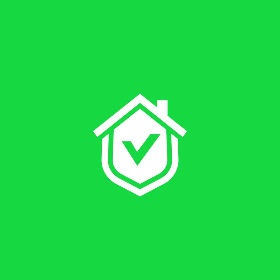 Home-Security-Logo-Symbol vektor