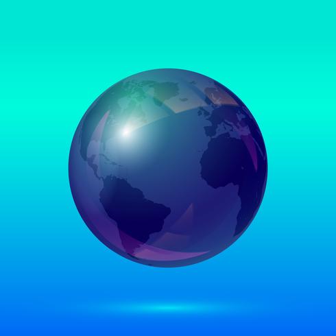 Globe jorden Ikon vektor