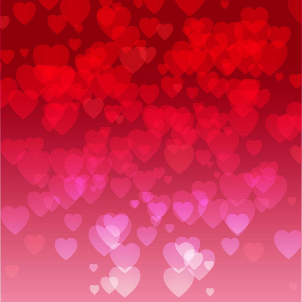 Valentinstag Hintergrund mit Herz. Vektor-Illustration. Platz für Texte. romantischer Hintergrund. vektor