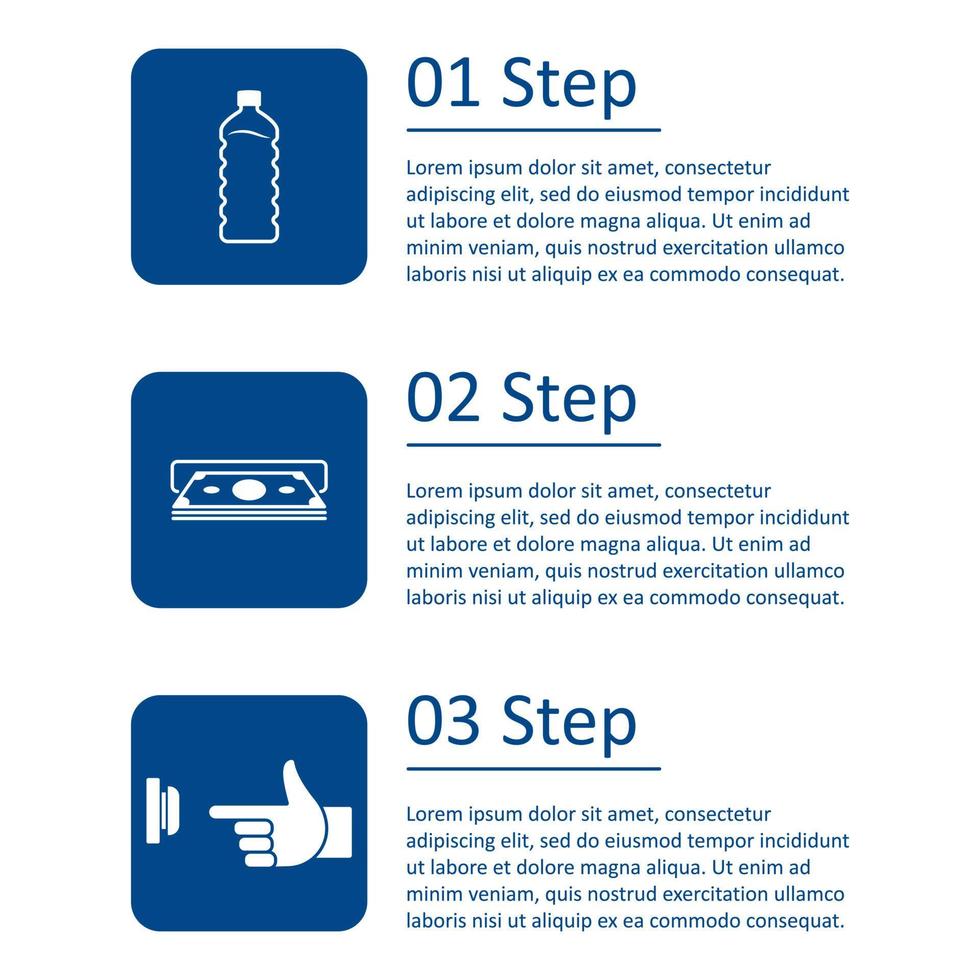 bruksanvisning vattenautomat. användarmanual infographic. vektor