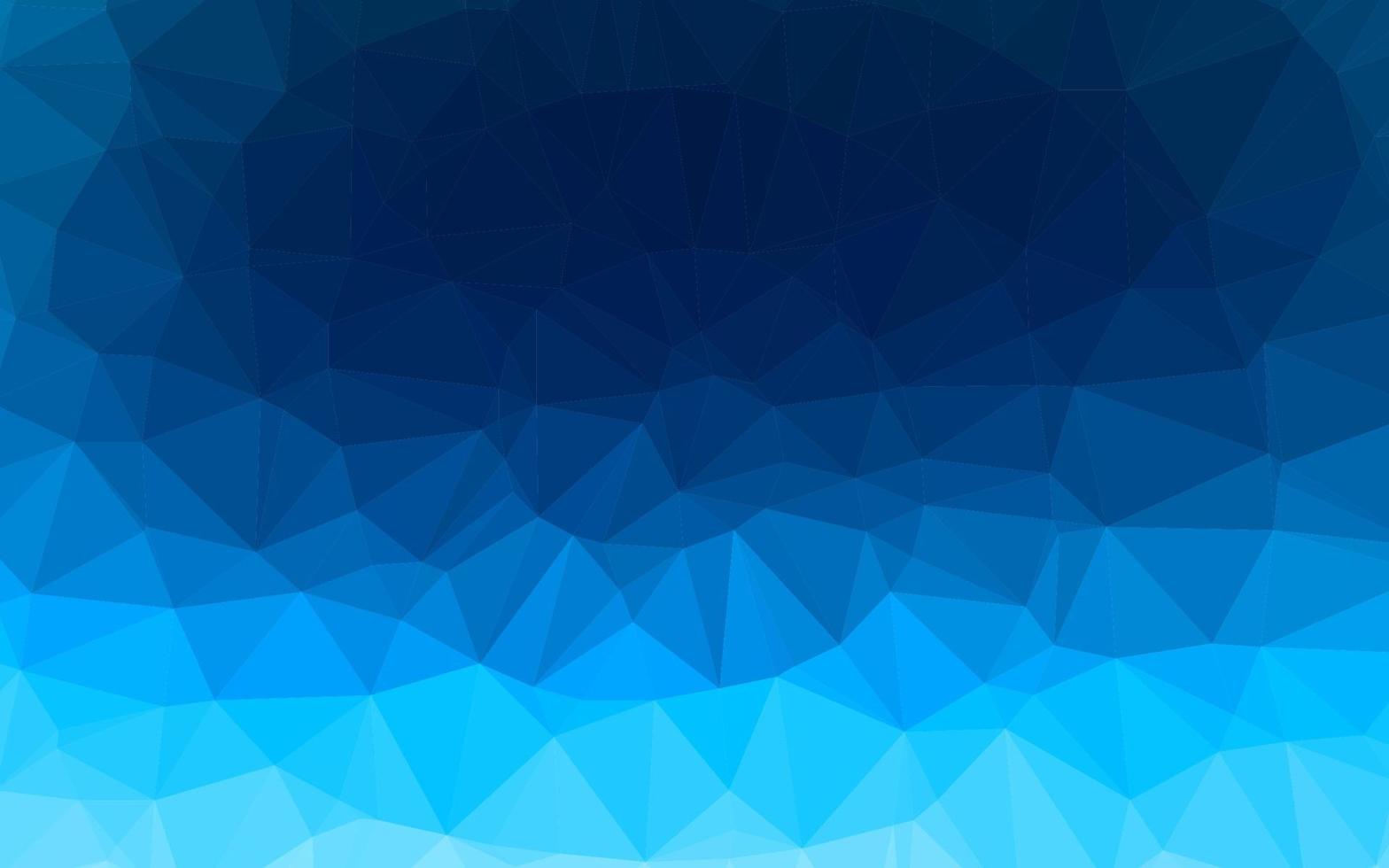ljusblå vektor suddigt triangelmönster.