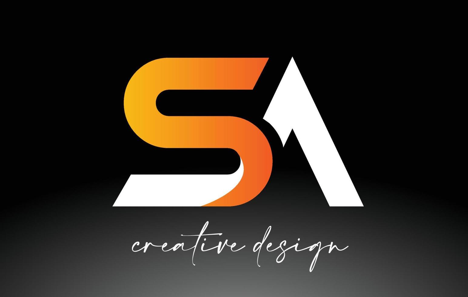 s-Buchstaben-Logo mit weißen goldenen Farben und minimalistischem Design-Ikonenvektor vektor