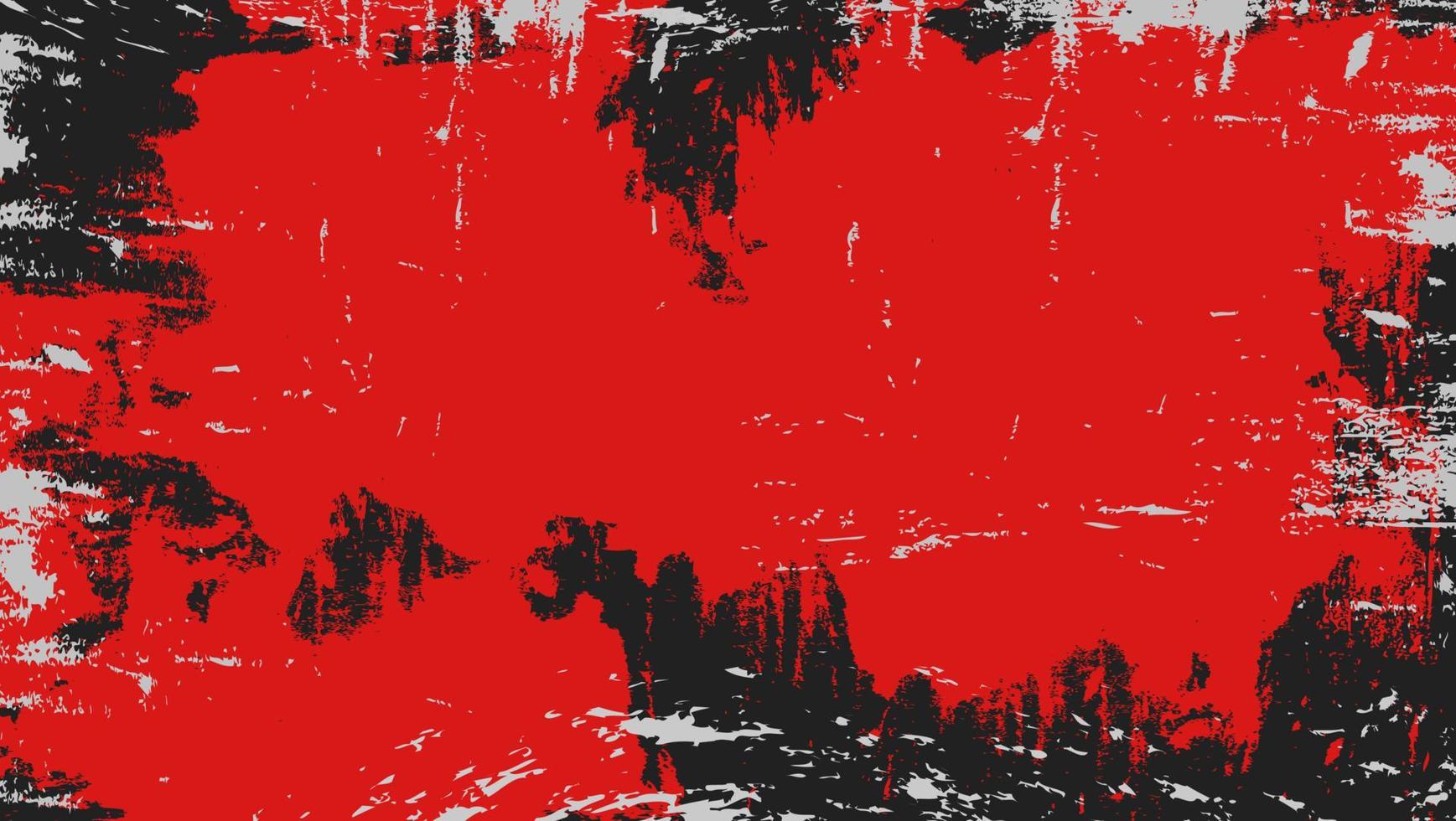 abstraktes schmutziges Schmutzbeschaffenheitsdesign im roten Hintergrund vektor