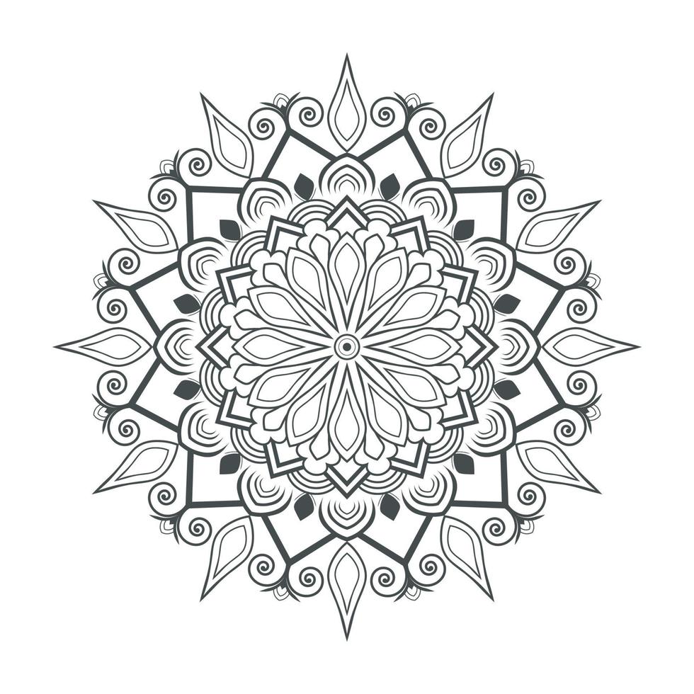mandala design illustration vektor