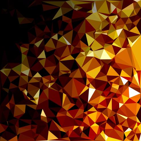 Gelber polygonaler Mosaik-Hintergrund, kreative Design-Schablonen vektor