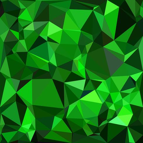 Grön polygonal mosaikbakgrund, kreativa designmallar vektor