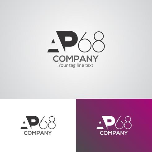 Corporate Logo Design-Vorlage vektor