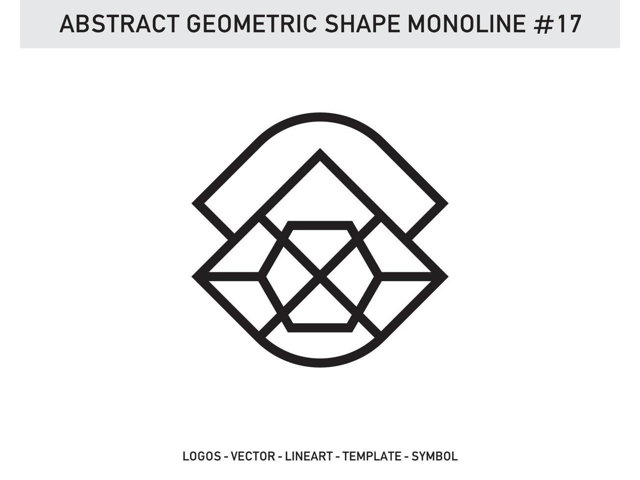 ornament monoline geometrisches element symbol kachel frei vektor