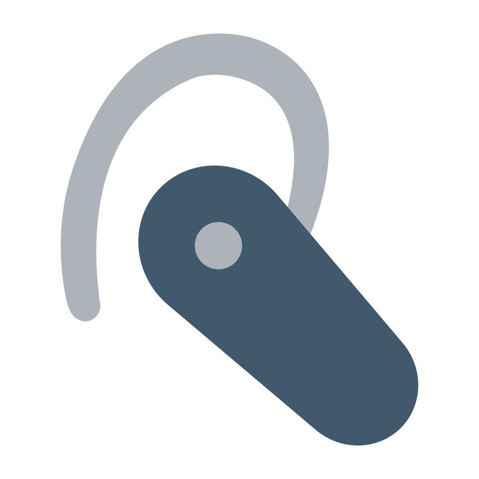 bluetooth headset koncept vektor