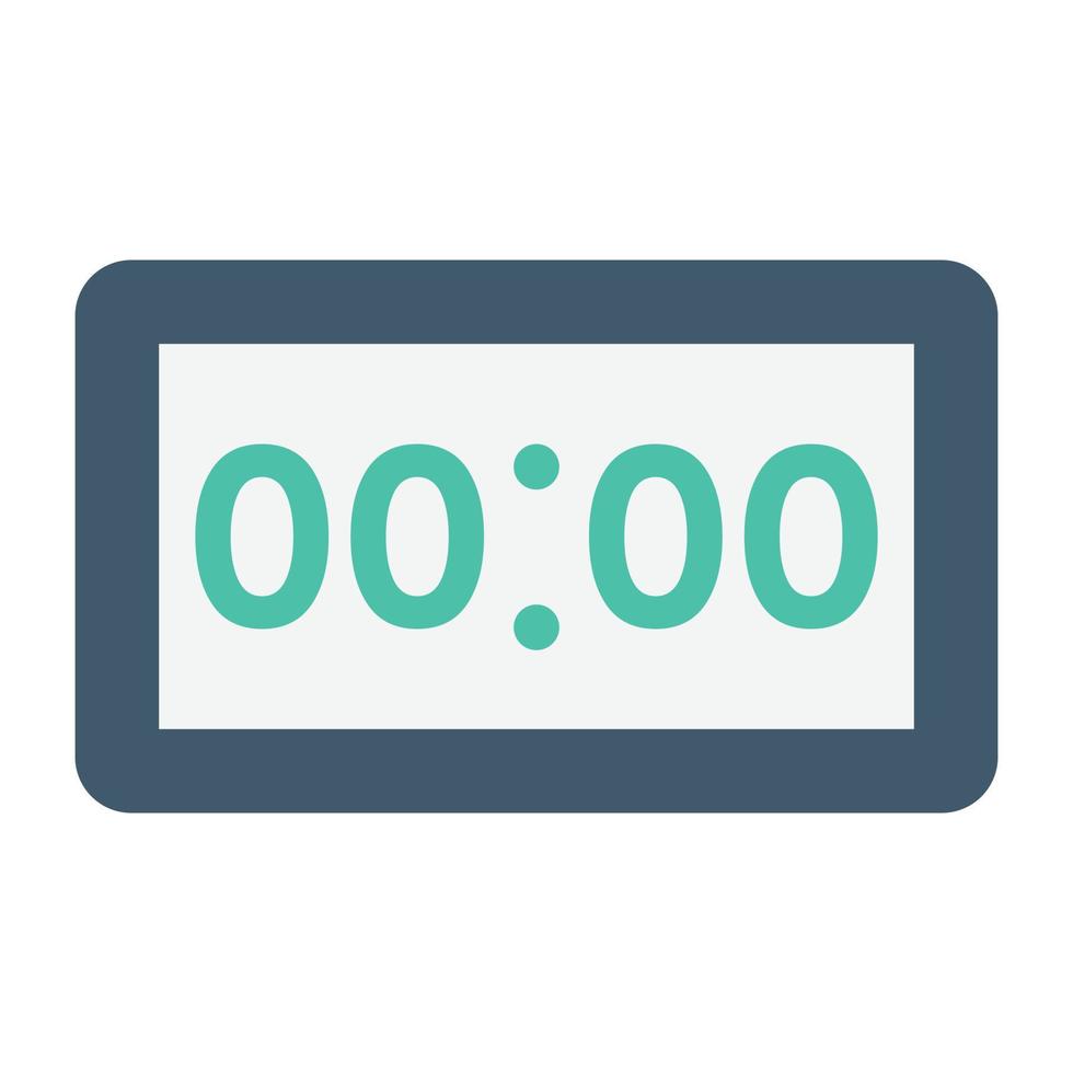 trendige Timer-Konzepte vektor