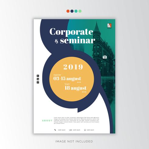 Geschäftsbericht Corporate, Creative Design vektor