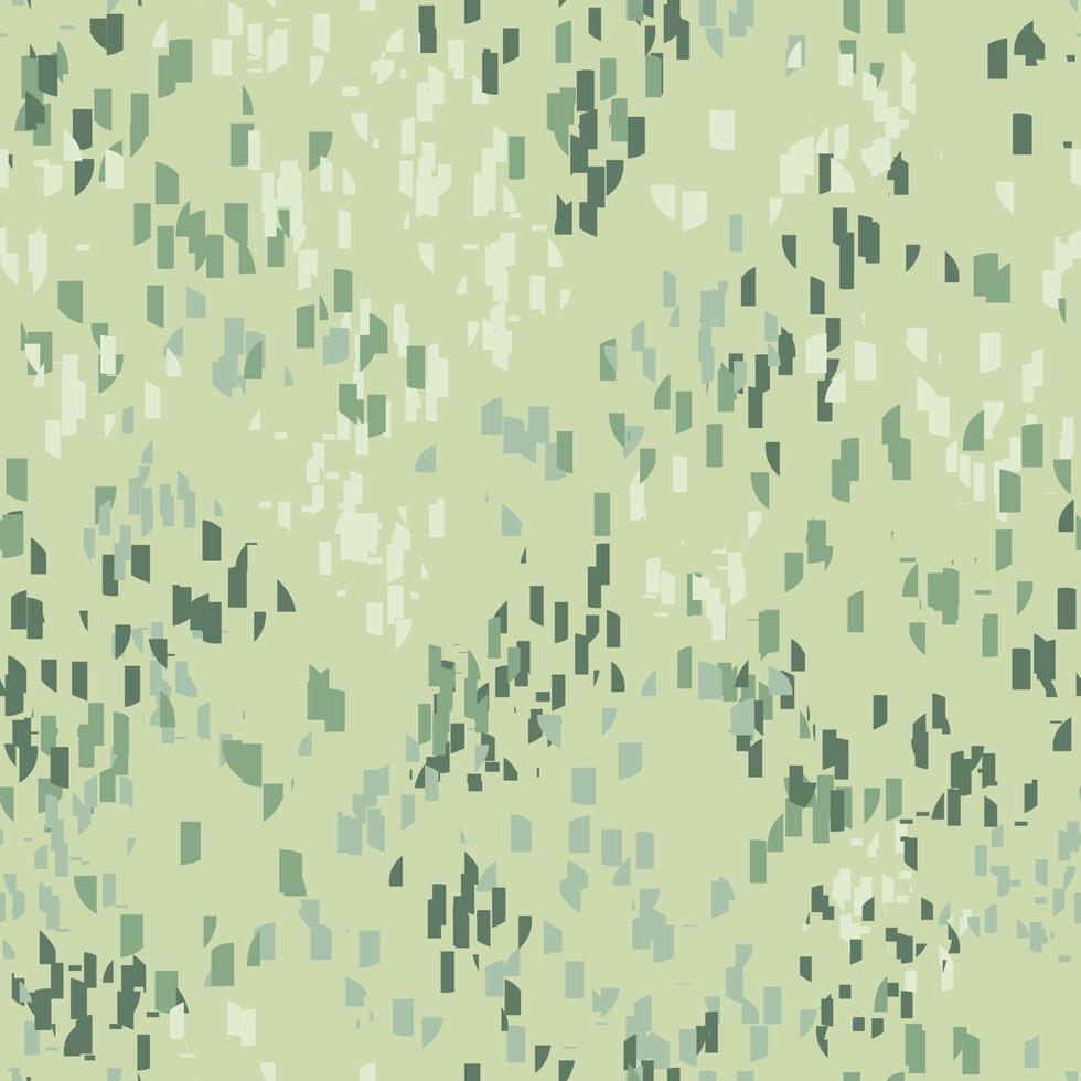 Pixel-Camouflage Musterdesign in grünen Farben. Endlose Tapete mit militärischer Tarnung. vektor
