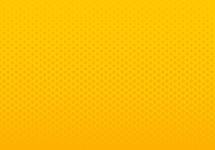 Abstrakt gradient gul rutor mönster halvton horisontell bakgrund pop art stil. Du kan använda för designelement presentation, banner webb, broschyr, affisch, broschyr, flygblad, etc. vektor
