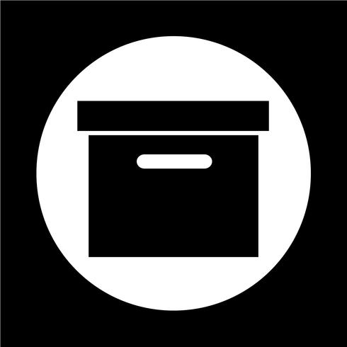 Box-Symbol vektor