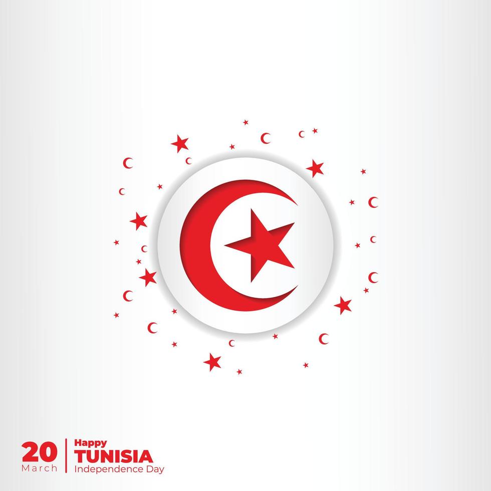 weißer hintergrund mit tunesien-emblem-flaggendesign. vektor