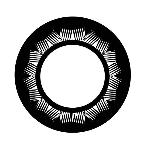 Sonne-Symbol vektor