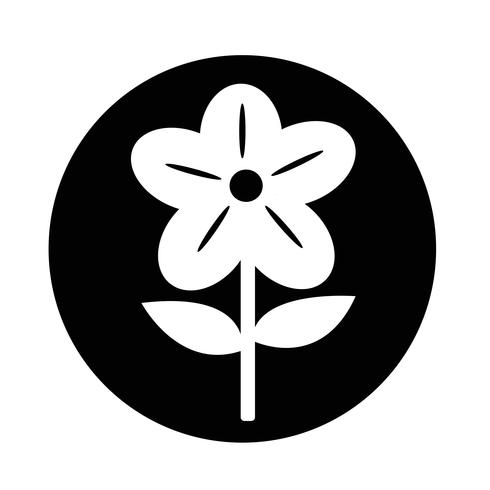 Blumen-Symbol vektor